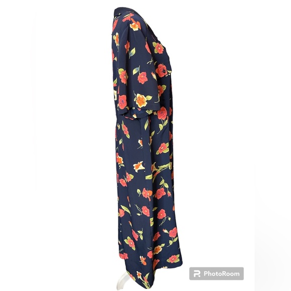 Kathie Lee Women Floral Button Down Dress - Picture 3 of 9